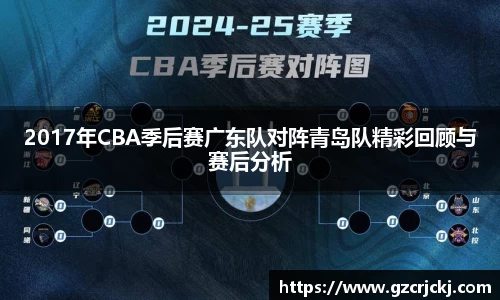 2017年CBA季后赛广东队对阵青岛队精彩回顾与赛后分析