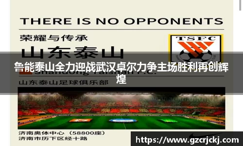 鲁能泰山全力迎战武汉卓尔力争主场胜利再创辉煌